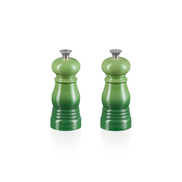 Le Creuset Salt- och pepparkvarnset 12 cm bamboo green
