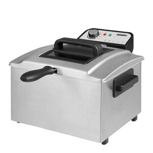 PRINCESS Fritös 184090 med emaljerad korg 5L 3270W rostfritt stål