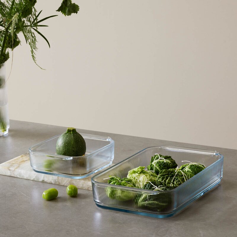 Stelton Pilastro ugnsform 19,7x17,3 cm klar
