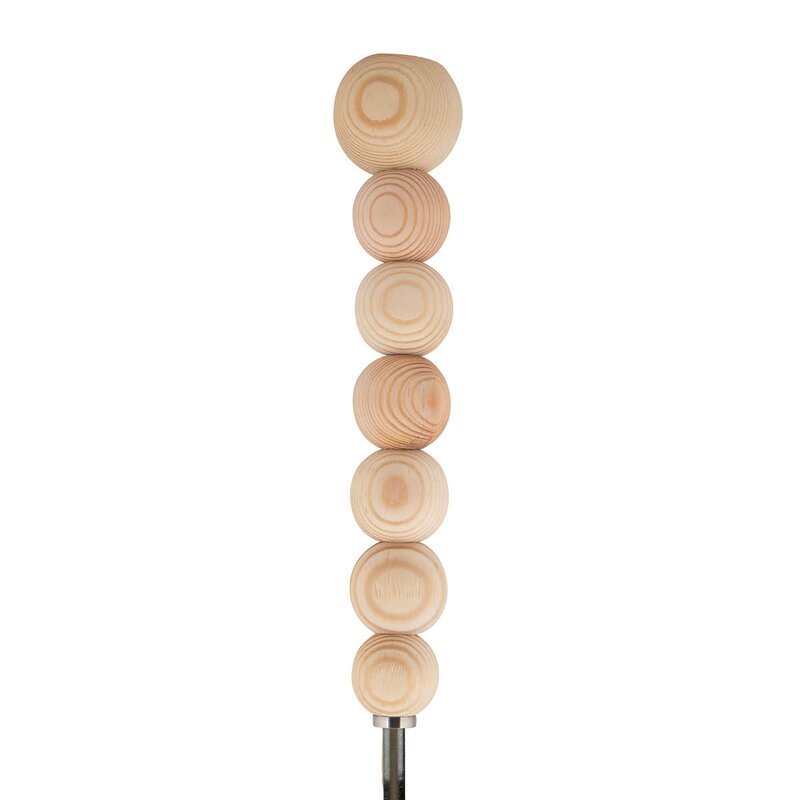 Aarikka Blomstra bastuskopa 50 cm brun/stål