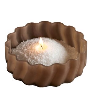 Edelweiss Candle Sand ljussand 250 g 10 vekar stearin vit