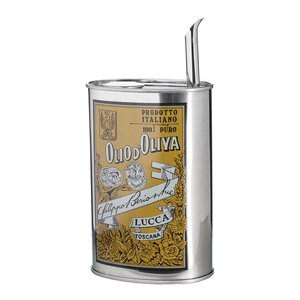 Giovacchino Barni Olio plåtkanna för olivolja 500 ml Lucca