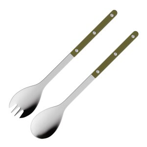 Sabre Bistrot salladsbestick 26 cm 2-pack green fern