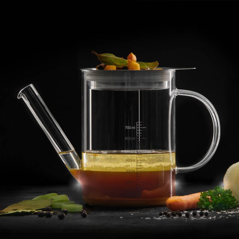 Lurch Fettavskiljare 750 ml glas