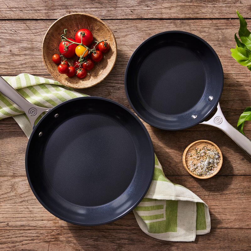 Le Creuset ENSC stekpanna 2 delar 20+26 cm black