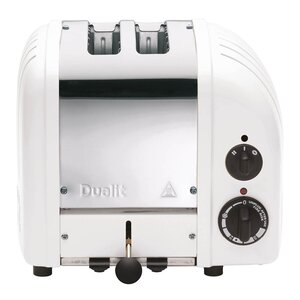 Dualit Classic Brödrost 2 skivor Vit