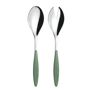Guzzini Feeling salladsbestick 25 cm 2 delar green lagoon