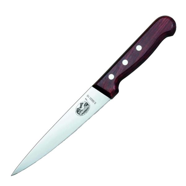 filékniv 27 cm brun