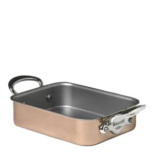 Mauviel M-minis långpanna 18x14 cm koppar/stål  