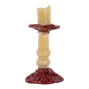 ByOn Lara ljusstake S 12x22 cm beige
