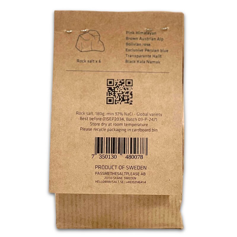 Rivsalt sex sorter 009 refill 150 g 