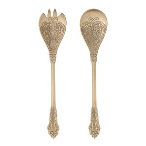 Bloomingville Salladsbestick Kalima 26 cm 2-pack mässing