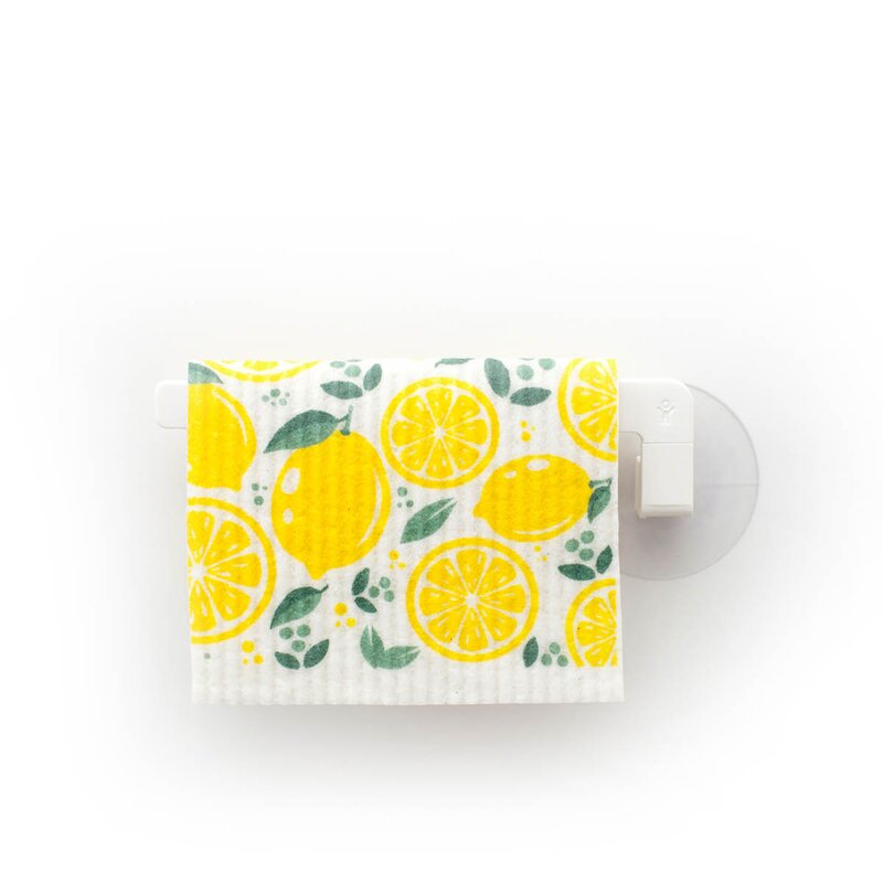 Bosign Do-Dish disktrasehållare med sugpropp 17,8 cm vit