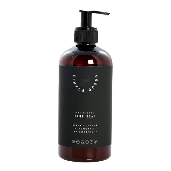 Simple Goods Lemongrass Handtvål 450 ml Pumpflaska Svart