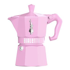 Bialetti Exclusive Moka Express 3 koppar 13 cl Rosa