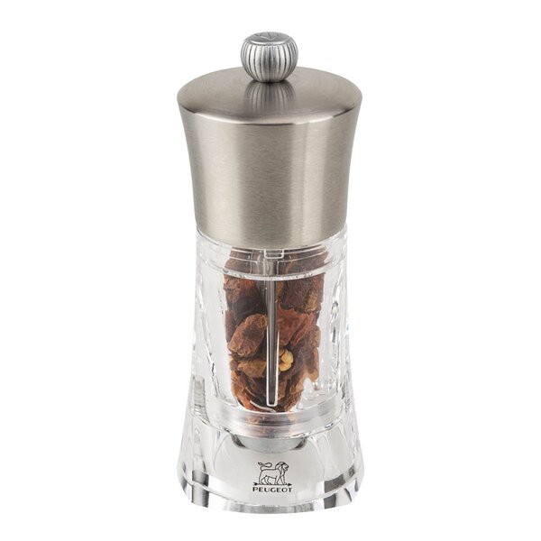 Peugeot Ouessant chilikvarn 14 cm transparent/Inox 