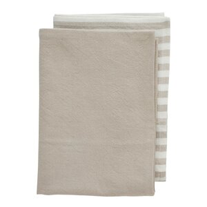 Lene Bjerre Estrille kökshandduk 70x50 2-pack cm beige