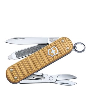 Victorinox Classic SD Precious Alox fickkniv 5 funktioner guld