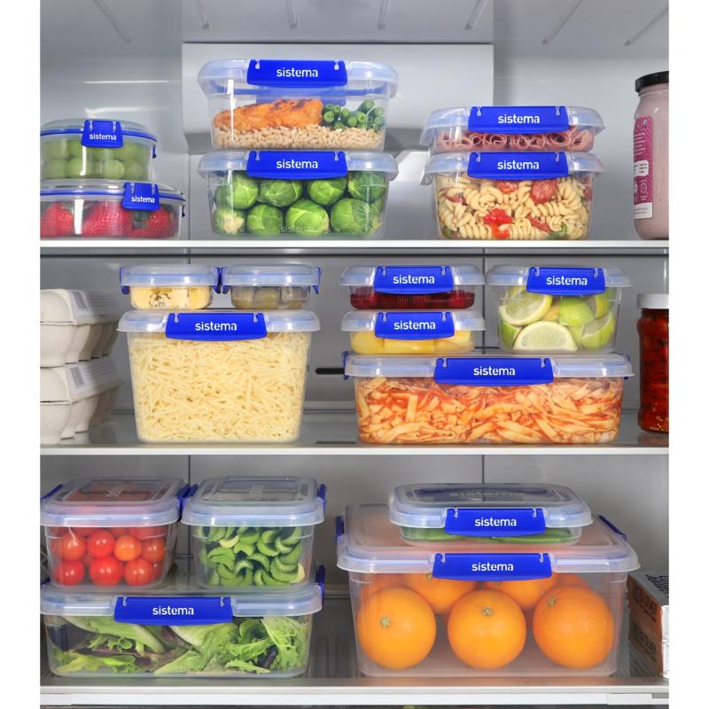 Sistema Klip It Matförvaring 6-Pack Klar