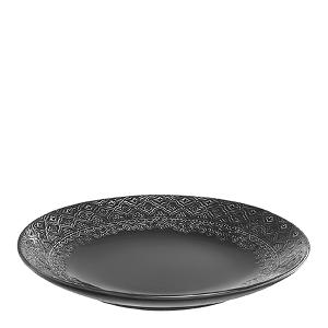 Cult Design Orient Tallrik flat 27 cm Asfalt