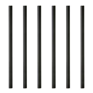 Lyngby Glas Sorrento Sugrör Glas 14,5 cm 6-pack Svart