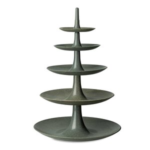 Koziol Babell Big våningsfat 53 cm mörkgrå