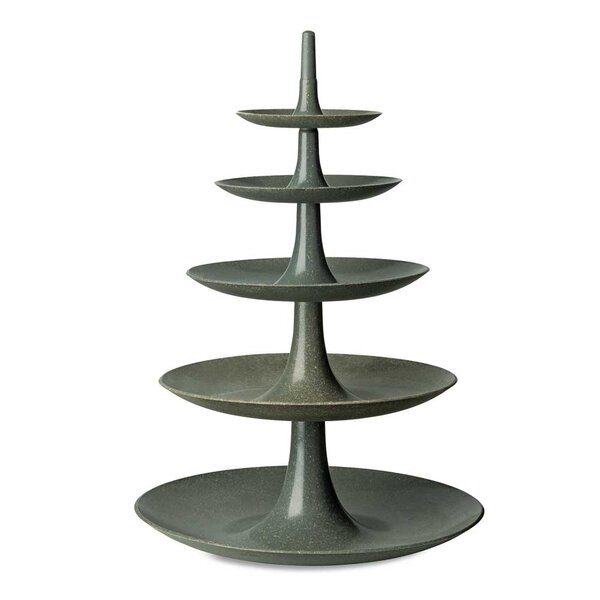 Koziol Babell Big våningsfat 53 cm mörkgrå