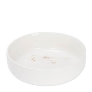Stiernholm Ski skål 21 cm vit/brun