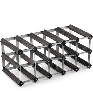 Hippie De Luxe Trad Vinställ 15 Flaskor Svart Ask