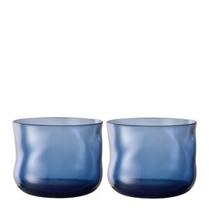 Paveau Swirl tumblerglas litet 24 cl 2-pack Midnight