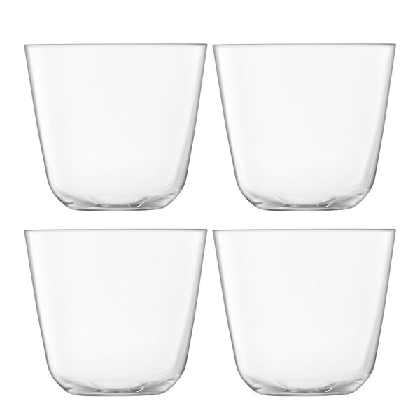 LSA International Arc vattenglas 26 cl 4-pack klar