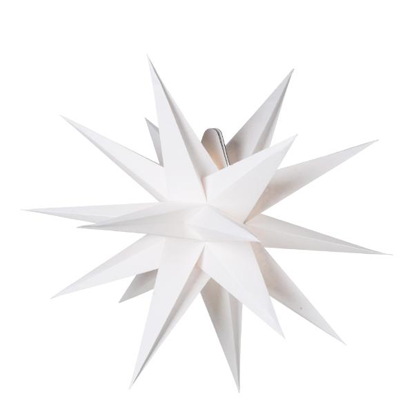 Sputnik Julstjärna 60 cm Vit