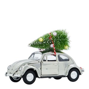House Doctor Xmas Car julpynt bil 12,5 cm silver