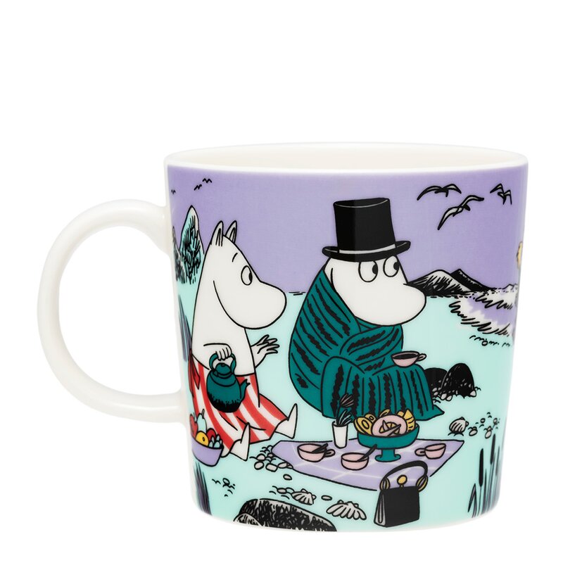 MoominArabia Muminmugg 30 cl En dag på stranden Sommar 2025