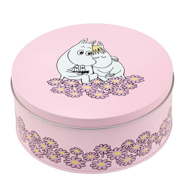 Muurla Mumin kakburk 15x15 cm Sammen rosa