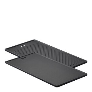 Rösle Grillplatta i gjutjärn 45x24 cm svart