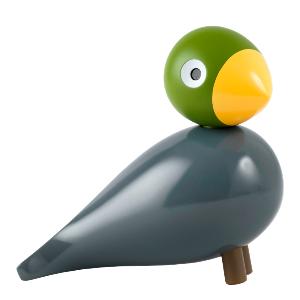 Kay Bojesen Denmark Sångfågel 15,1 cm Nightingale Aqua