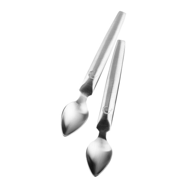 Plate It Quenellesked S 18 cm 2-pack silver matt