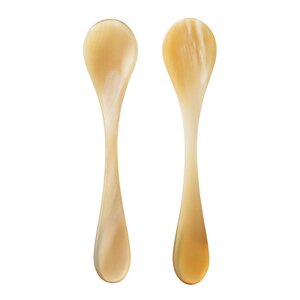 Georg Jensen Indulgence kaviarsked 9,5 cm 2-pack horn