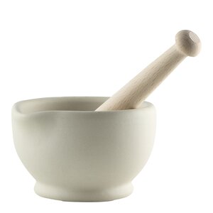 Milton Brook Mortel och stöt 11 cm vit