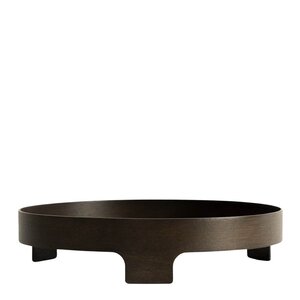 Design House Stockholm Bridge serveringsbricka i ek 42 cm mörk