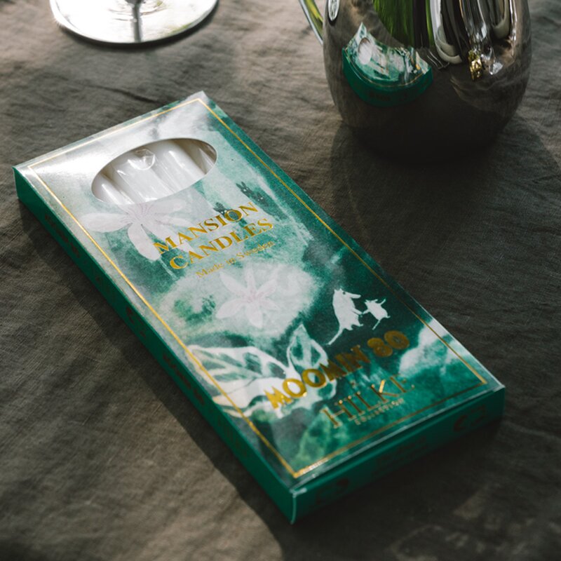 Hilke Herrgårdsljus 30 cm 6-pack Mumin