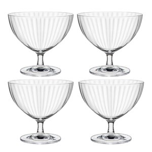 Modern House Timeless skål på fot 42 cl 4-pack klar