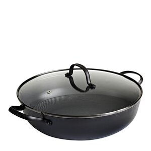 Satake Traktörpanna gjutjärn med Honeycomb keramisk beläggning 30 cm