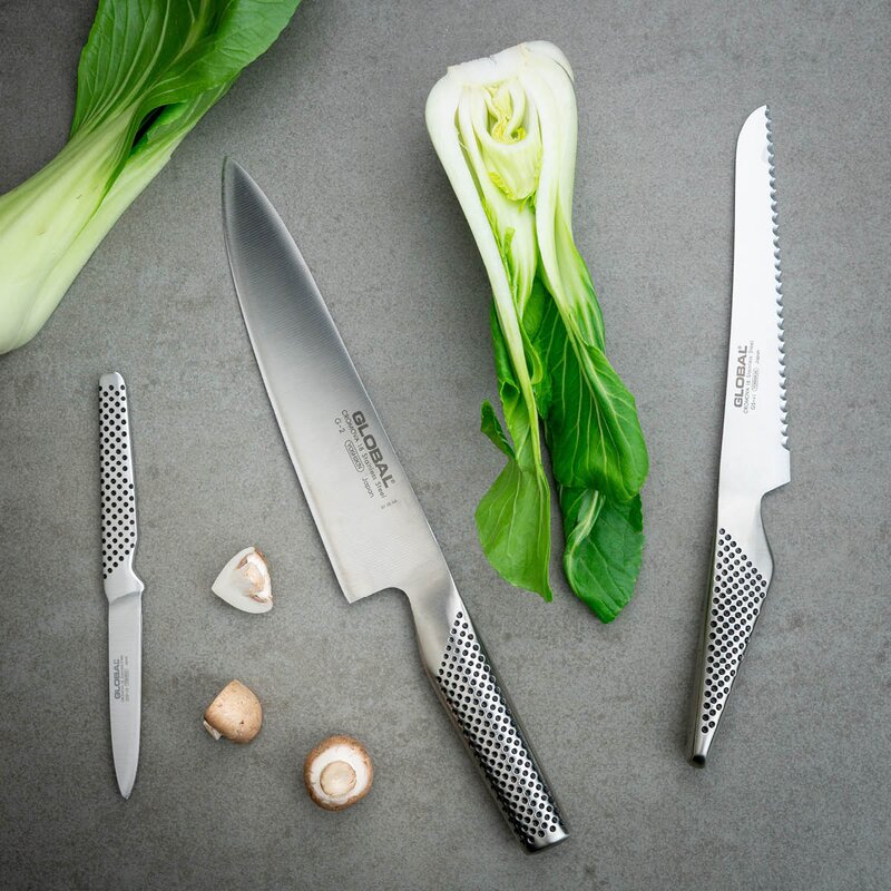 Global Classic knivset 3 delar G-2/GS-61/GSF-15