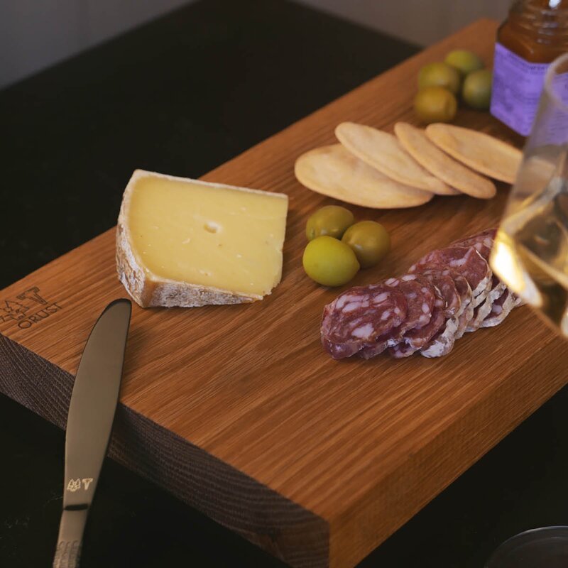 Vargen & Thor Vargavinter skärbräda 41x21 cm ek