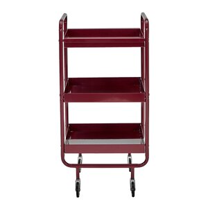 House Doctor Roll serveringsvagn 85 cm bordeaux
