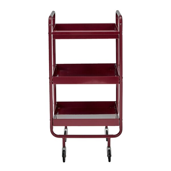 House Doctor Roll serveringsvagn 85 cm bordeaux
