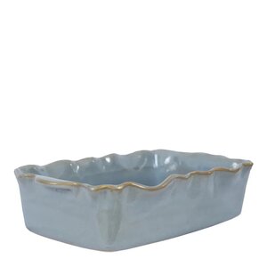 Gerbera Provence Gratängform 27x18 cm Ljusgrå blank