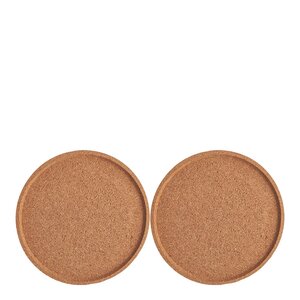 Kosta Boda Viva korkunderlägg 16,8 cm 2-pack